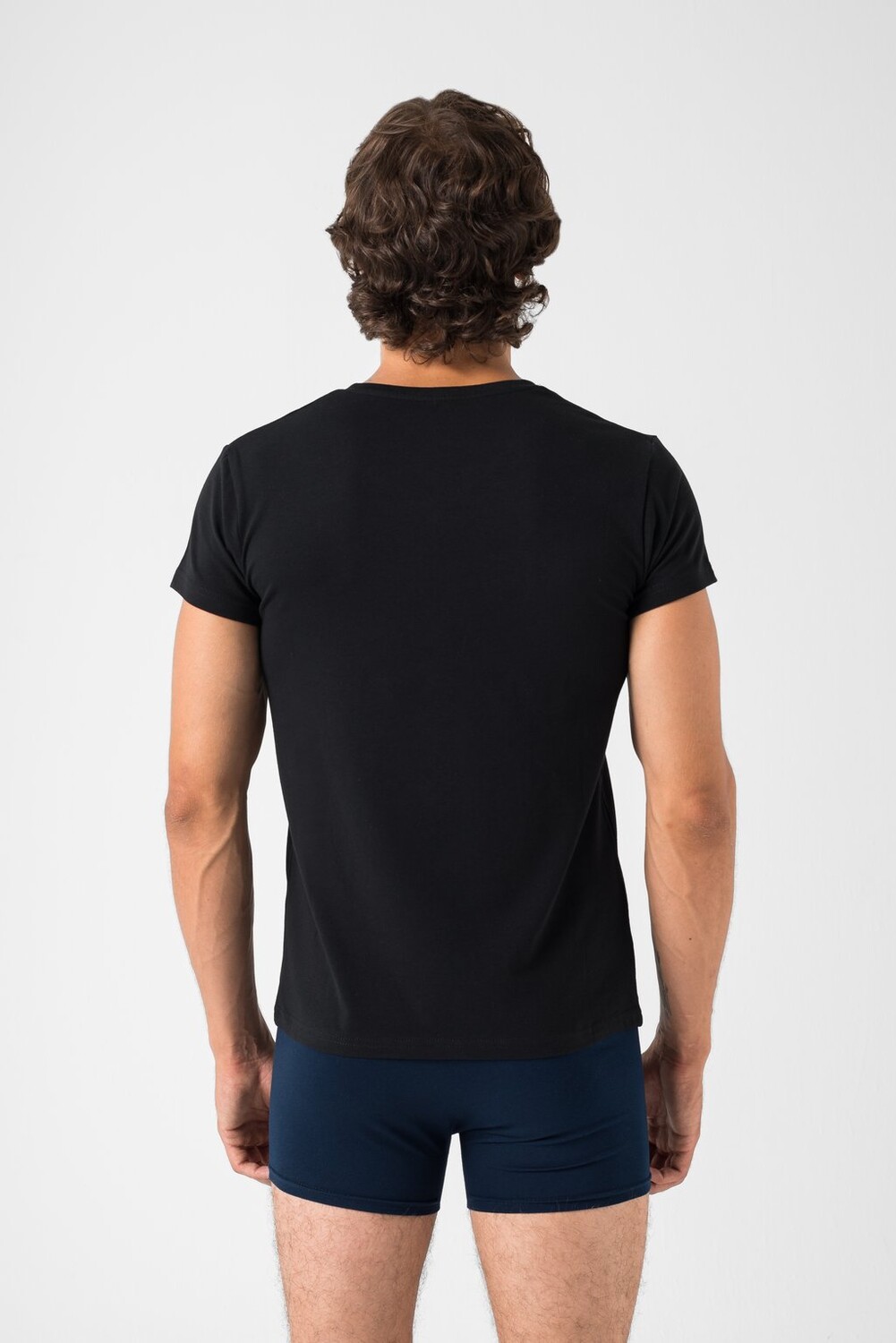 

Базовый слой 3 PACK V-NECK Burnell & Son, черный