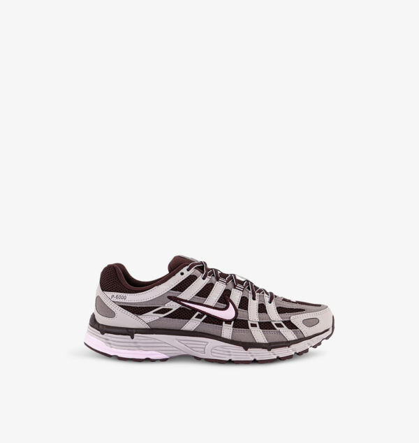 

Кроссовки P-6000 из кожи и сетки на толстой подошве с низким верхом Nike, розовый