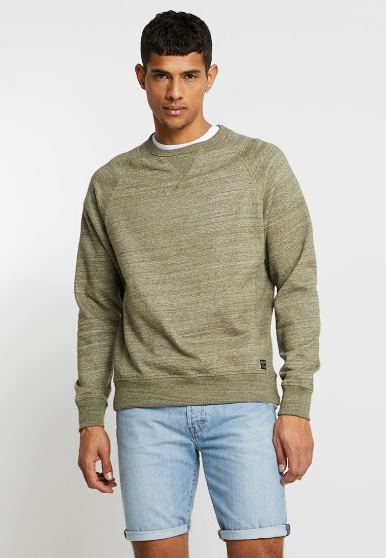 

Толстовка BHBHALTON CREW NECK SWEATSHIRT Blend, цвет forest night green