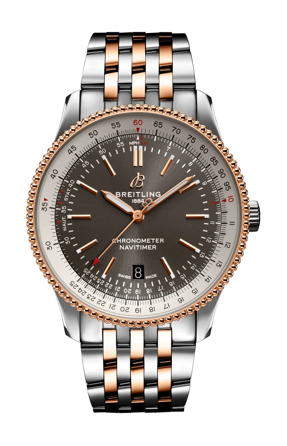 NAVITIMER AUTOMATIC 41 - U17326211M1U1 BREITLING, серебряный