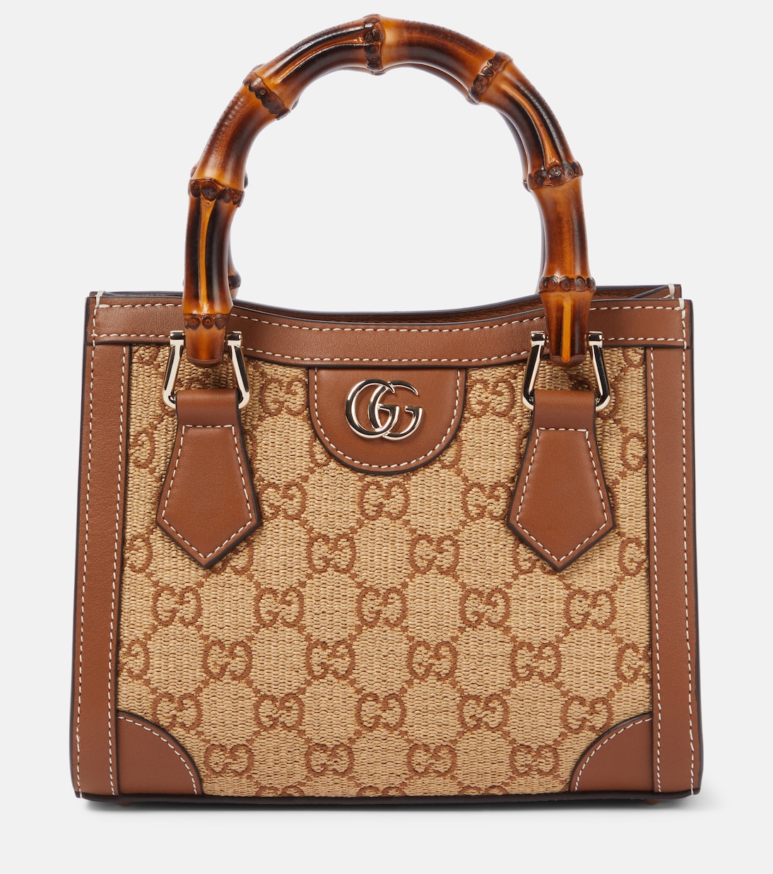 

Сумка-шоппер Diana Small GG из ткани Gucci, Natur.Sundial/Sund