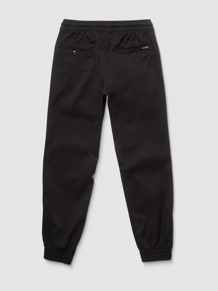 Повседневные брюки Volcom Bb Frickin Slim Jgr Kids Hose, black — фото 2