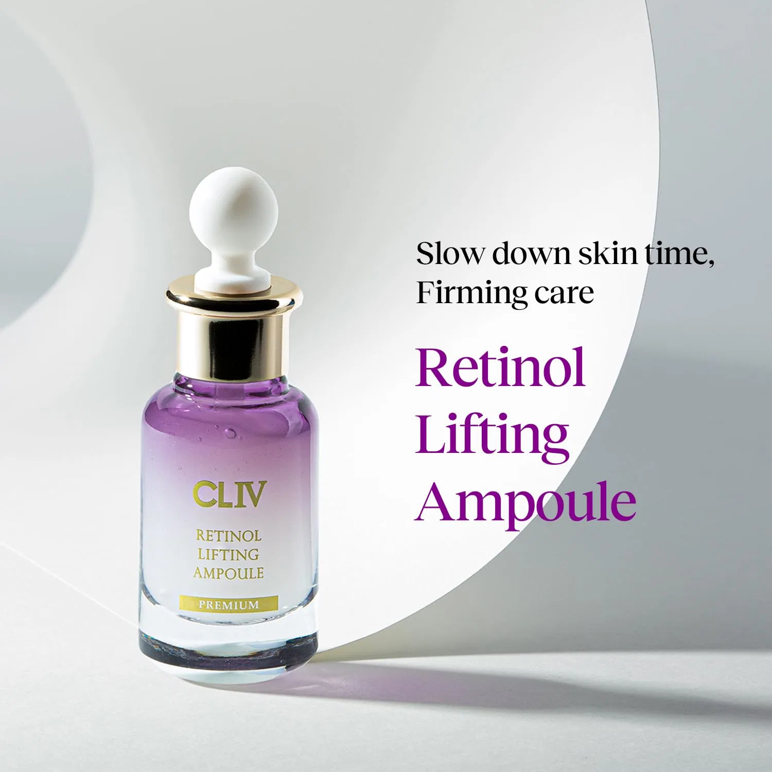 Тоник Cliv — Лифтинг-ампула Retinol с % раствором коллагена, 30 мл — фото 3