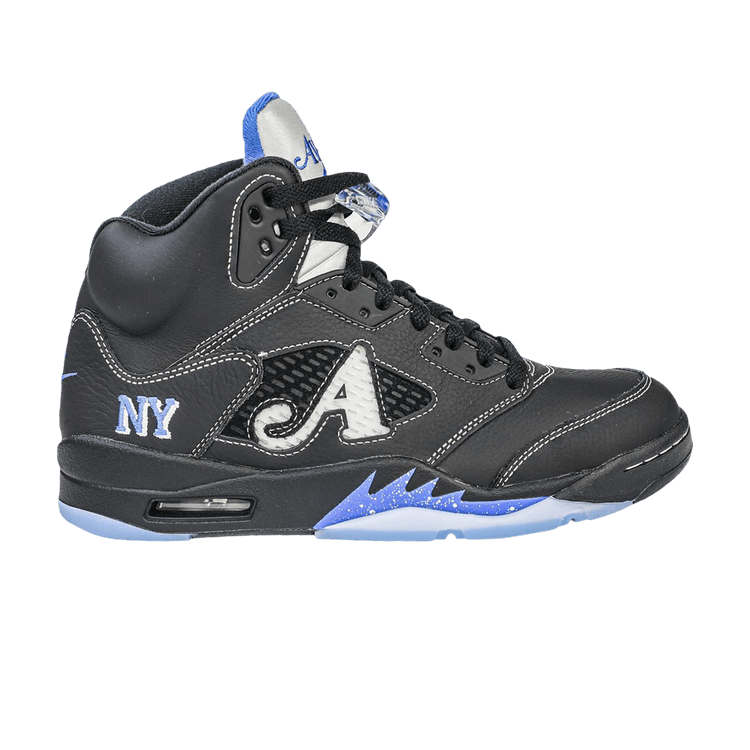 

Кроссовки Air Jordan Awake NY x Air Jordan 5 Retro 'Black Racer Blue', черный