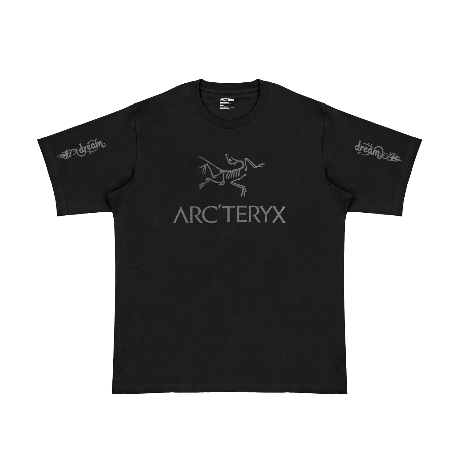 Футболка с логотипом Arcteryx IONIA черная