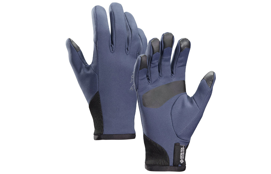 

Унисекс спортивные перчатки серые Arcteryx