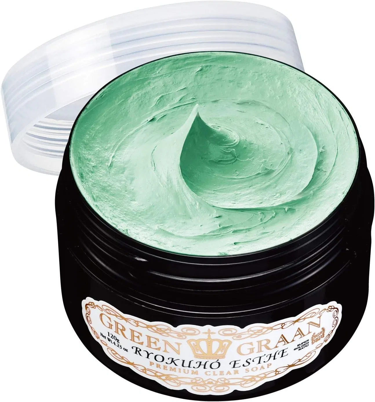 Гель для умывания Crude Gringlan Ryokubo Beauty Salt, травяной аромат, 120 г