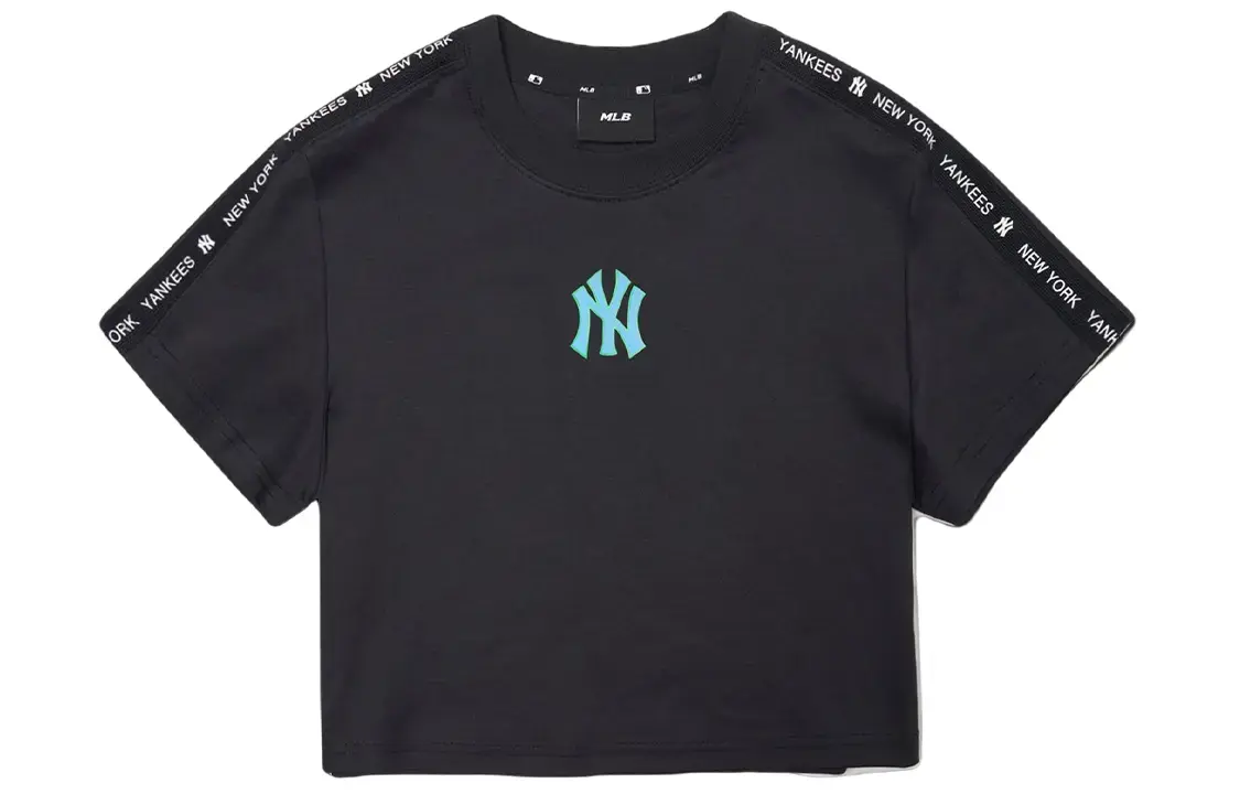 

Женская черная бейсбольная майка