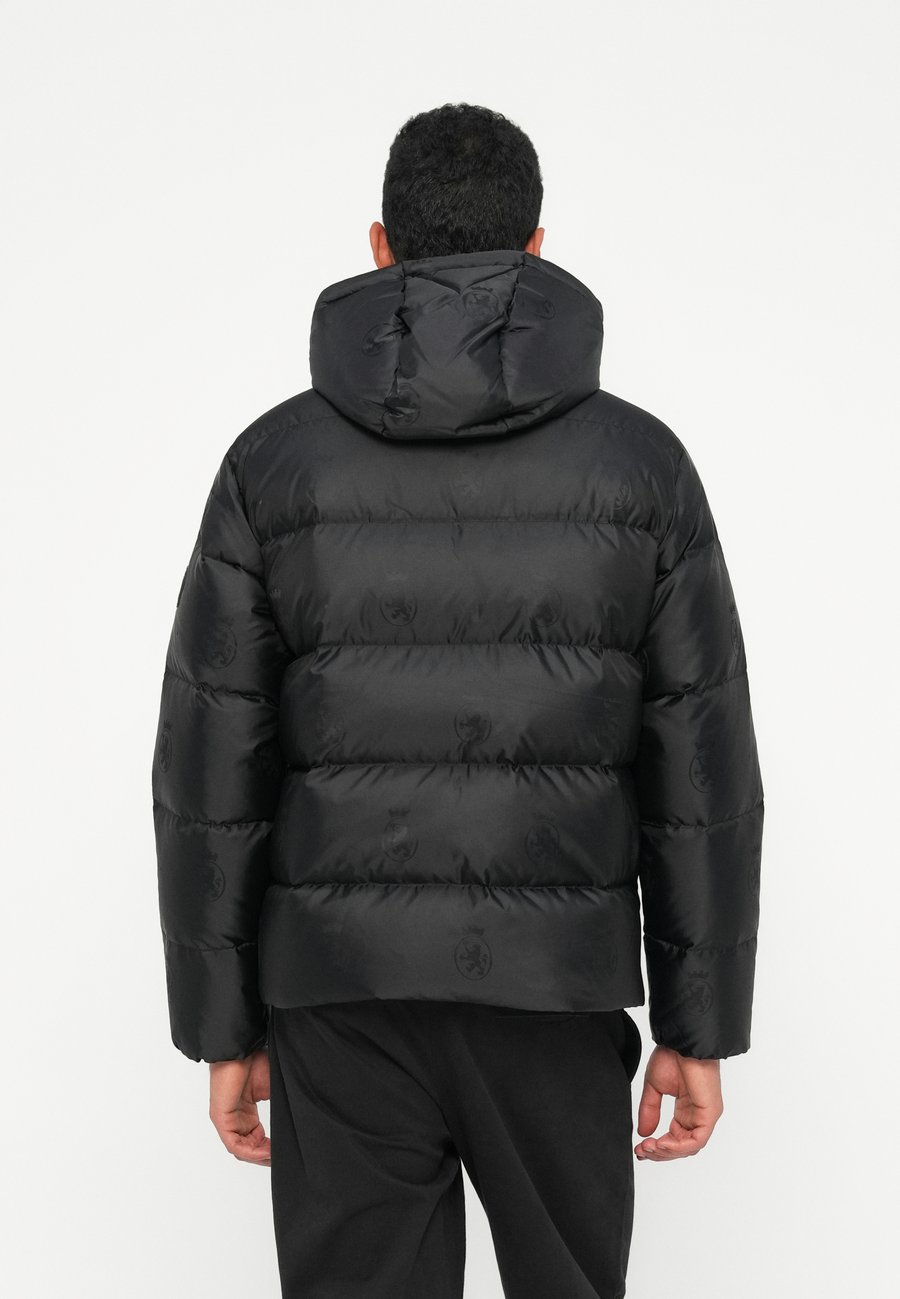 Куртка Tommy Hilfiger CREST HOODED PUFFER, Black — фото 3