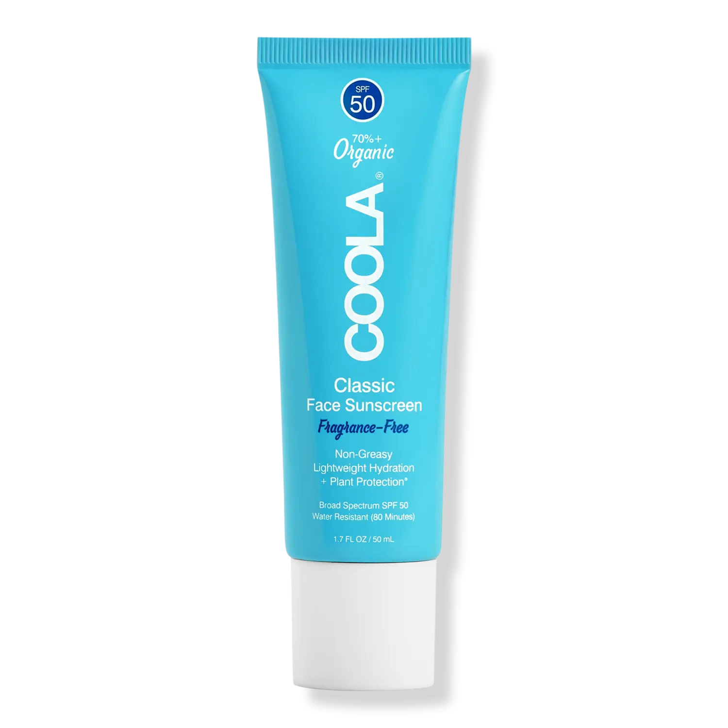 

Органический классический солнцезащитный крем для лица SPF 50 COOLA, Fragrance-Free