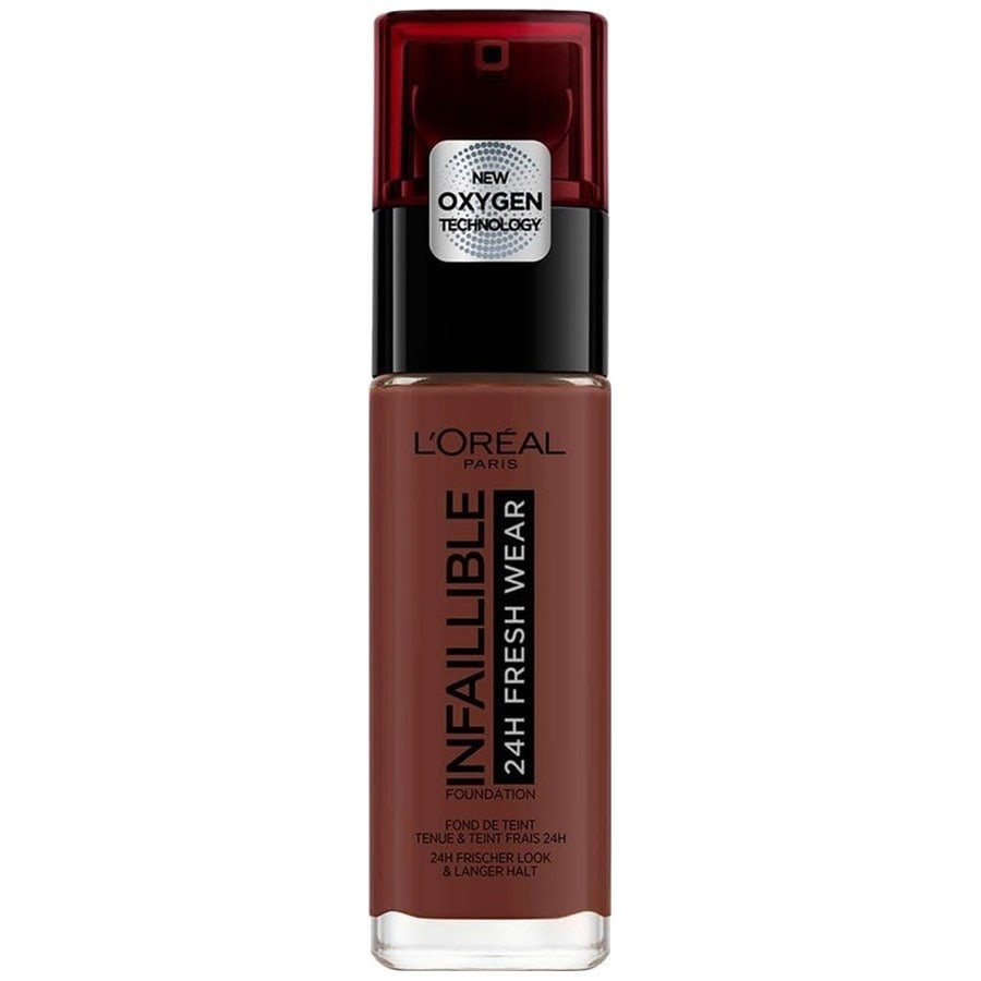 

Тональная основа L’Oréal Paris Infaillible 32H Fresh Wear, 390 Ebony / 30 ml