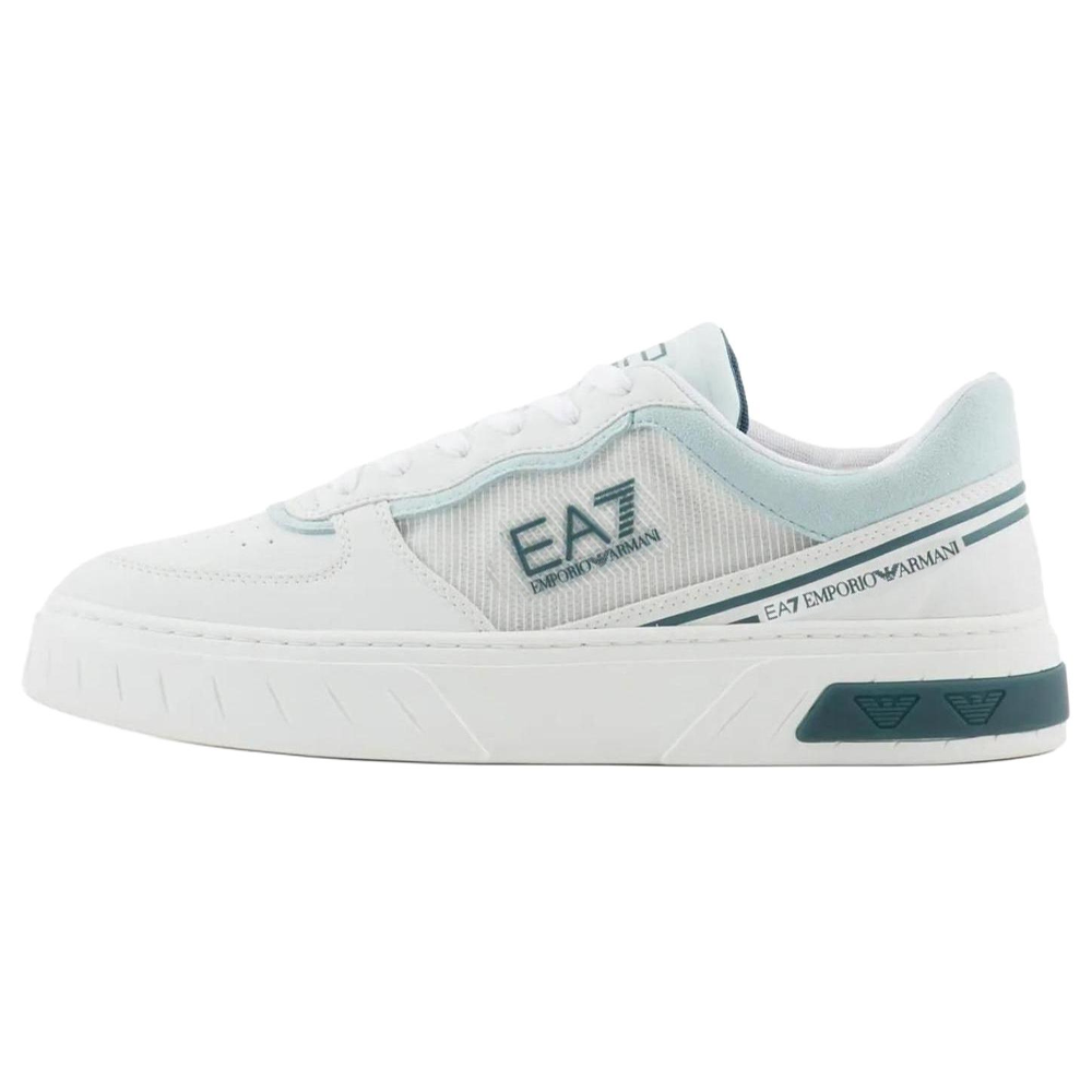 

EMPORIO ARMANI Кроссовки для скейтбординга Low Top Unisex White Light Blue