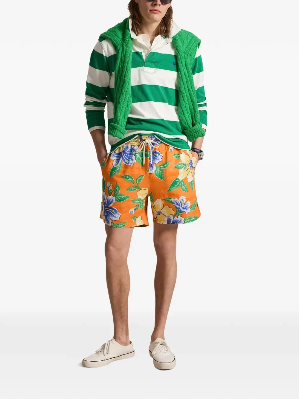 Плавки Traveller Polo Ralph Lauren, оранжевый — фото 2
