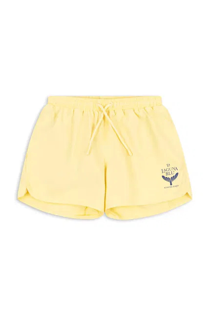 Плавки детские с принтом Pomio Swim Shorts GRS Konges Sløjd, желтый — фото 2