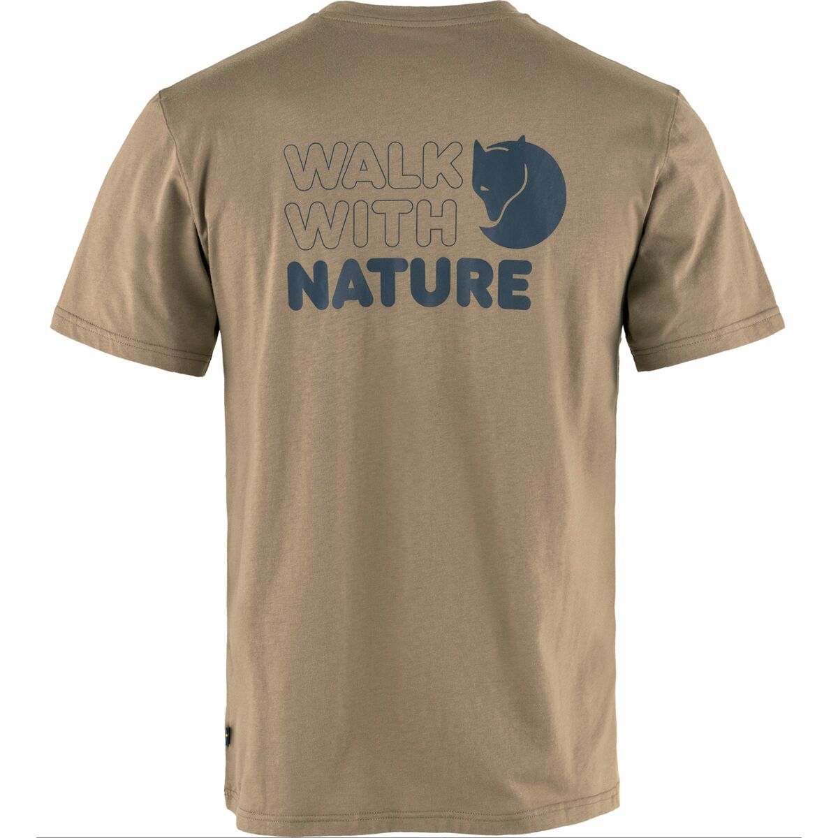

Футболка Walk with nature Fjallraven, коричневый
