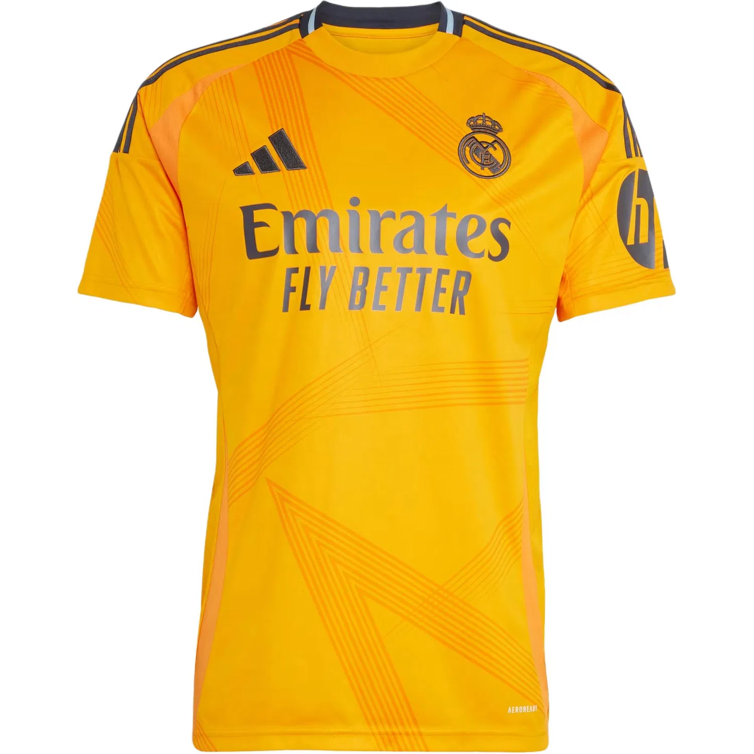 Футболка Adidas Real Madrid 24/25 выездная аутентичная оранжевая