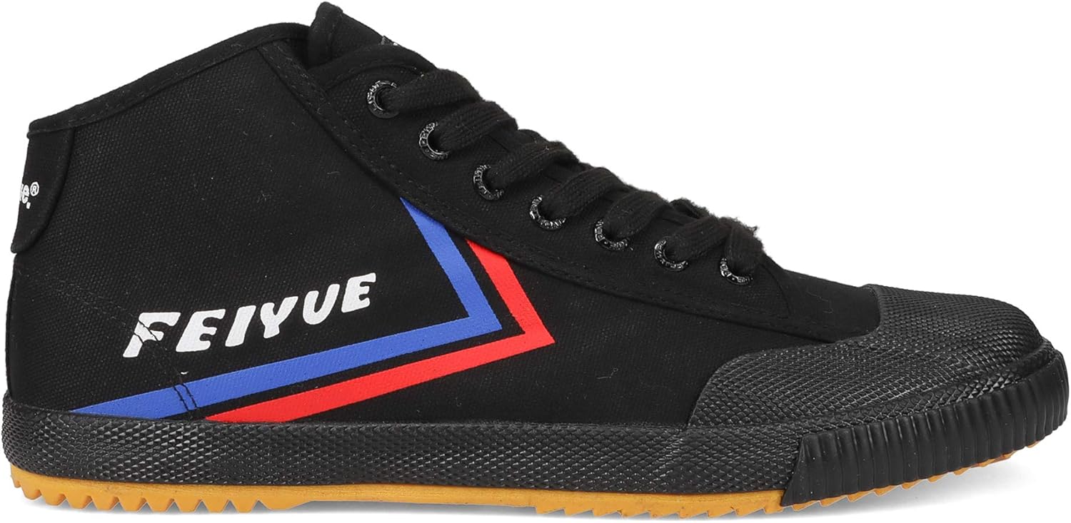 

Кроссовки FEIYUE Fe Mid 1920 из парусины для занятий боевыми искусствами, унисекс, средней высоты. Отличные кроссовки для боевых искусств, паркура, силовых тренировок и повседневной носки, черный