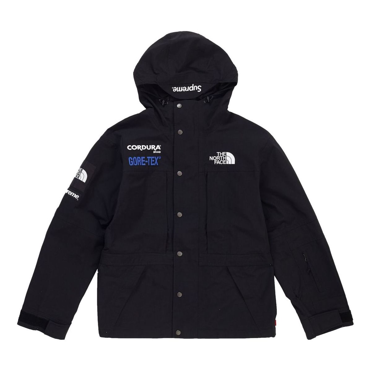

Куртка Supreme x The North Face Crossover Interchange Jacket Unisex Black SUP-FW18-1014, черный