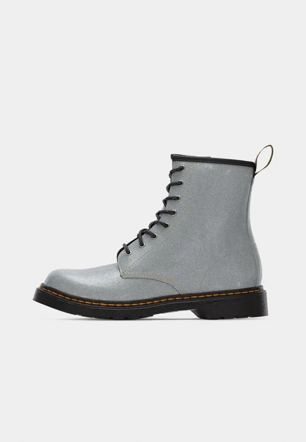 1460 8-луночные ботинки унисекс на шнуровке Dr. Martens, Silver-Coloured — фото 2