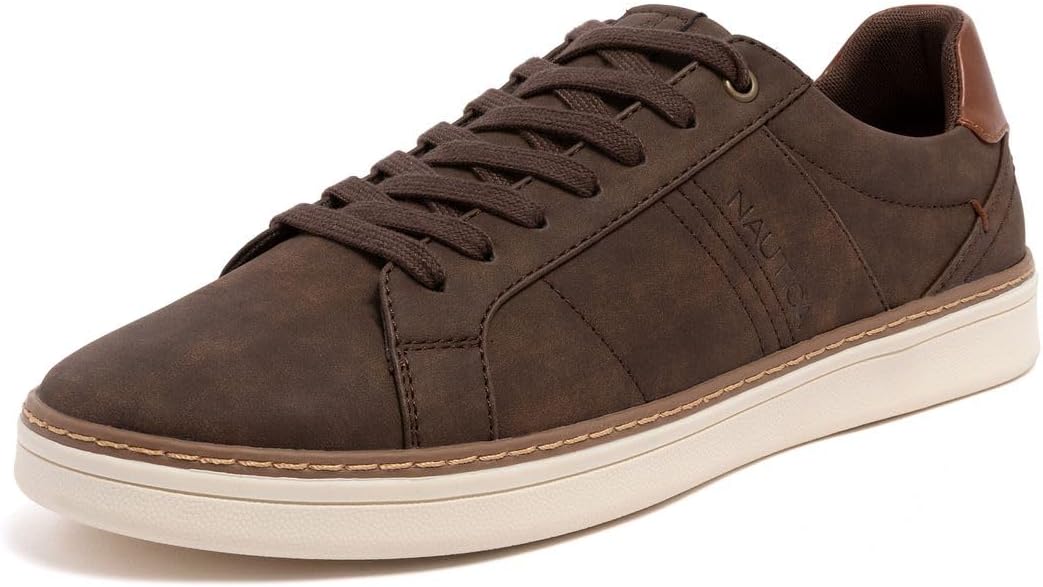 

Мужские низкие кроссовки Nautica Kantor, темно-коричневый