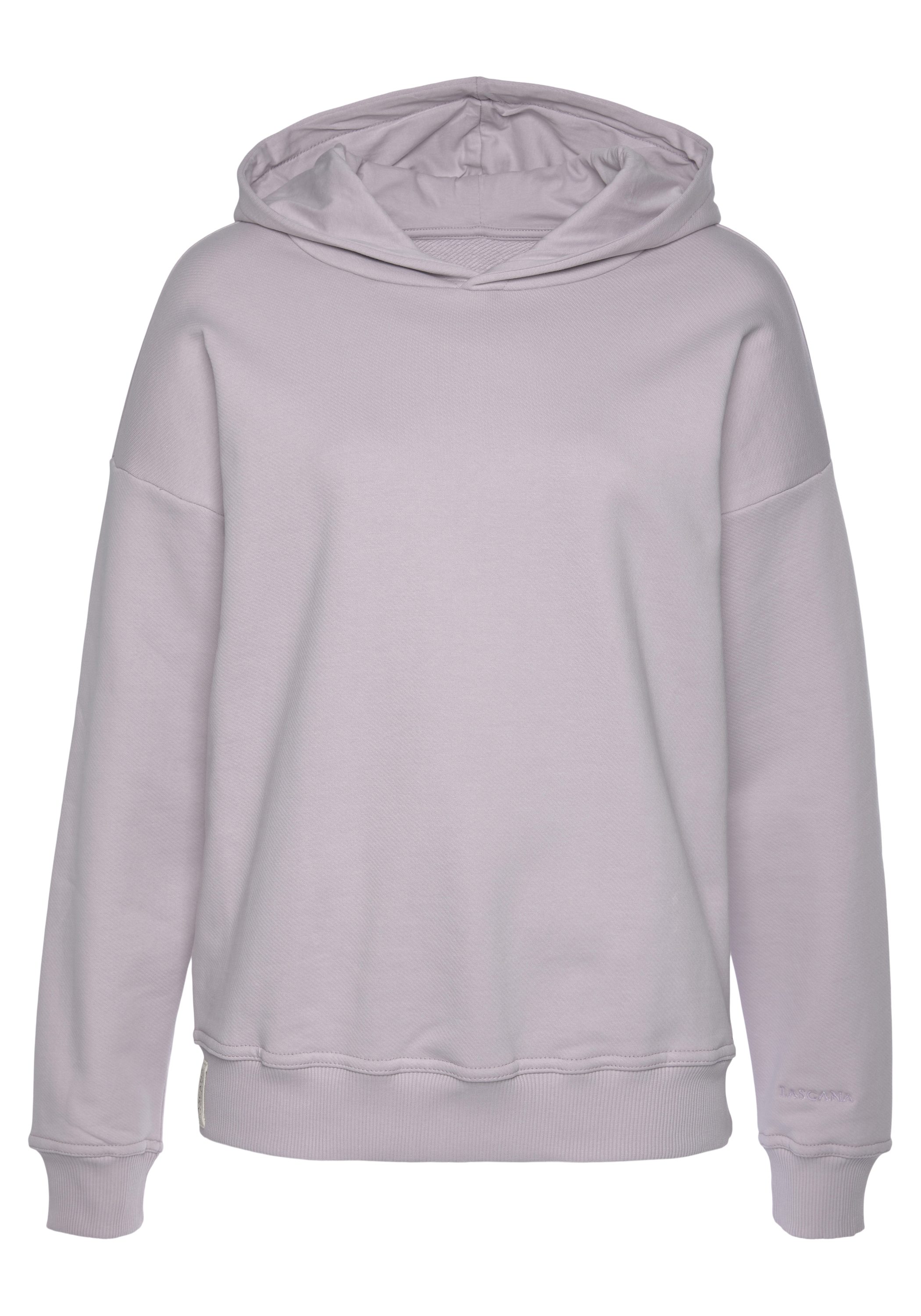 

Свитер LASCANA Hoodie, цвет flieder