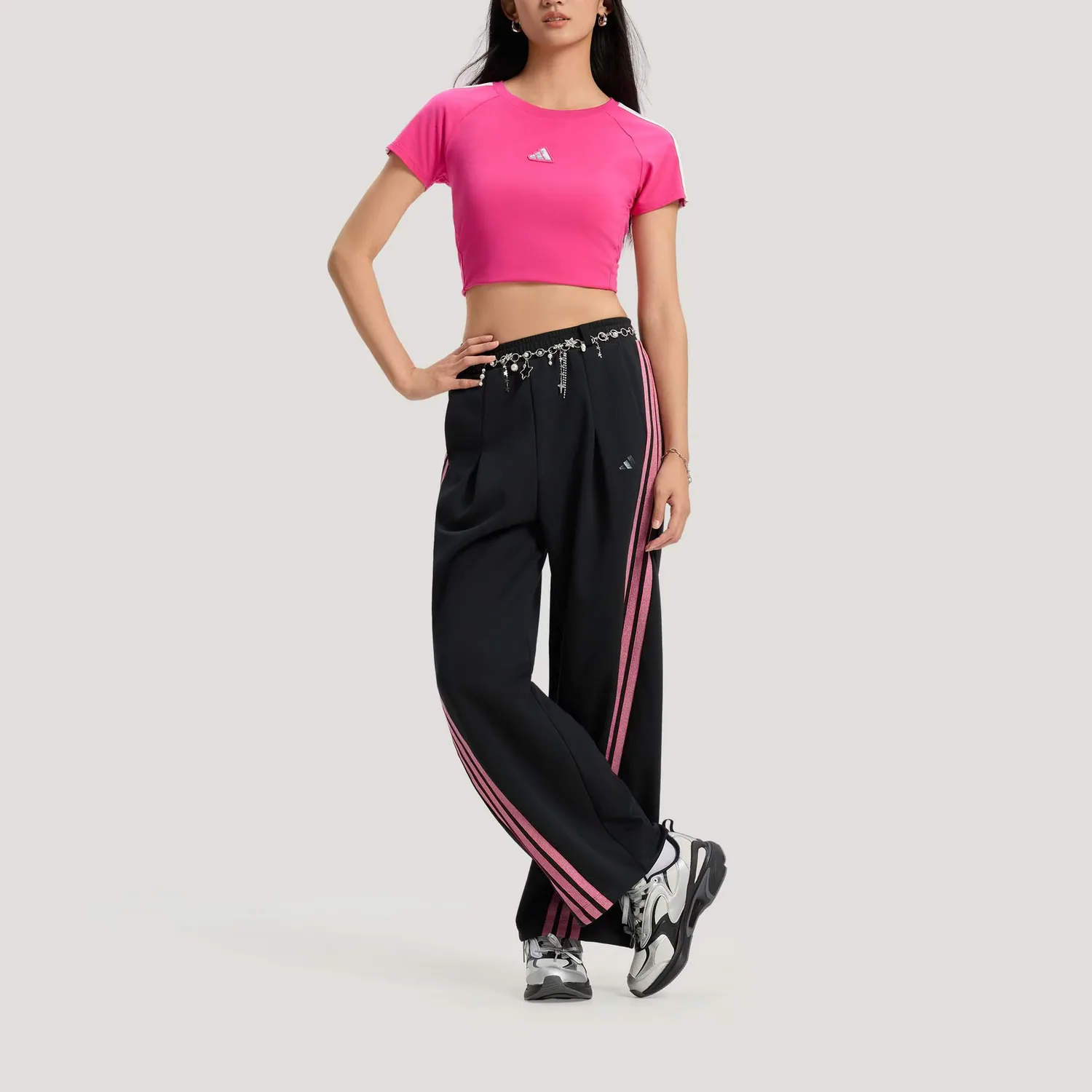 Dance SEQ 3S BANANA PANT повседневные брюки женские Adidas, черный — фото 4
