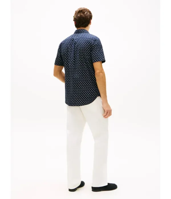 Футболка TH FLEX regular fit Tommy Hilfiger, темно-синий — фото 3