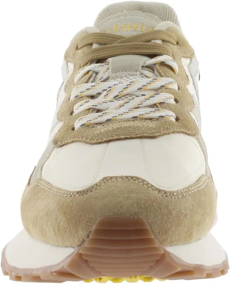 Кроссовки victoria 1985 Basket Unisex Rush Nylon & Split Leather Parts & Retro Logo 8807104 for Adults, Beige — фото 3