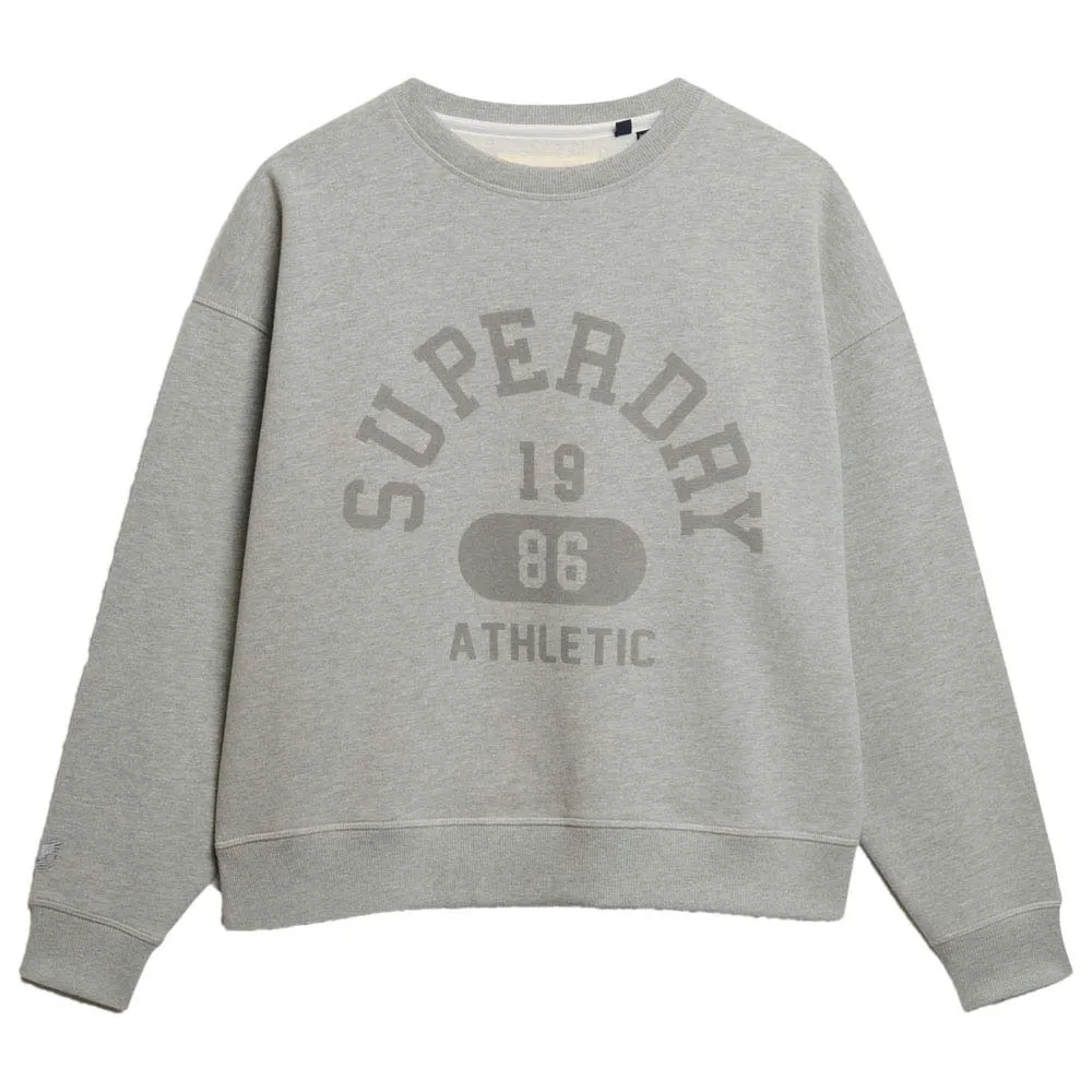 

Толстовка Superdry Athletic Ess Relaxed Fit, серый