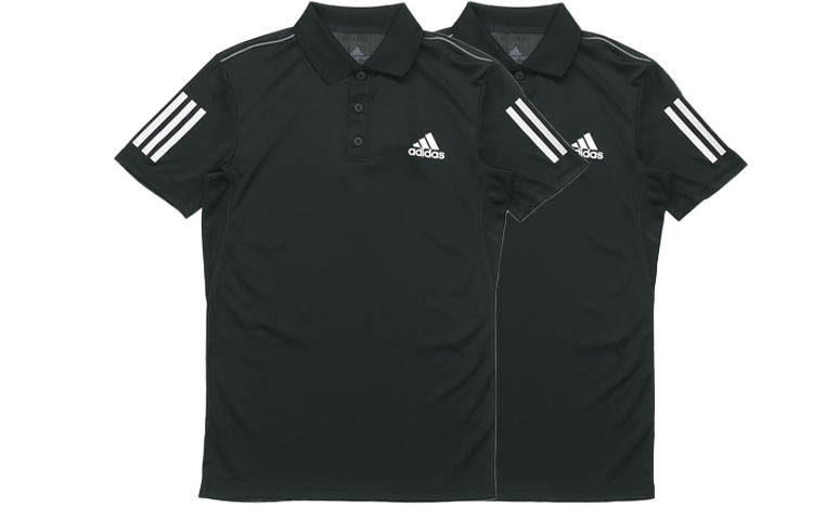 

Футболка поло мужская 2 шт черный Adidas