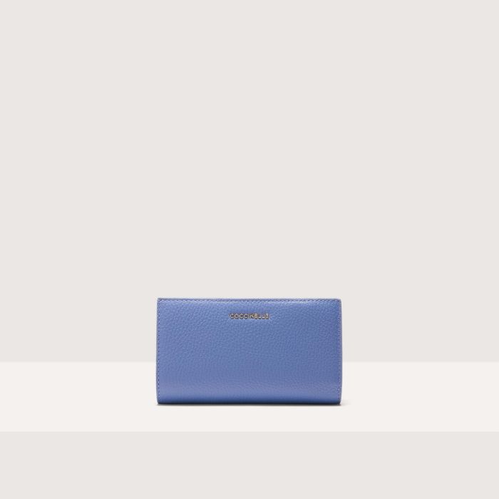

Кошелек Coccinelle Metallic Soft, цвет Azul