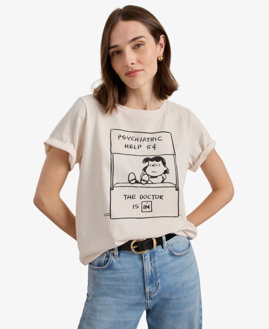 

Женская футболка с круглым вырезом и графическим принтом Sanctuary, Collagen