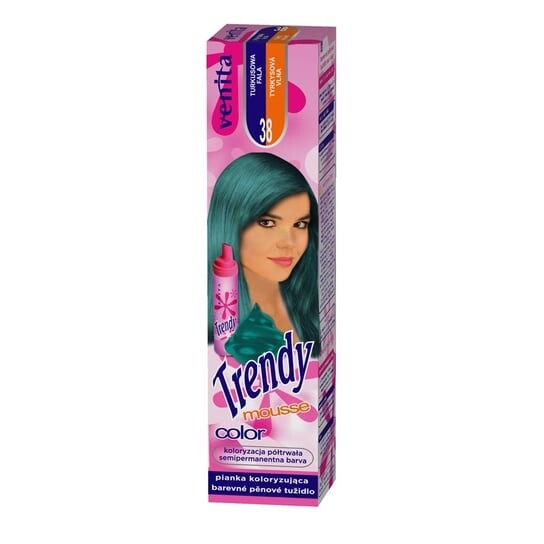 

Мусс-краситель 38 Бирюзовая волна, 75 мл Venita, Trendy Mousse Color