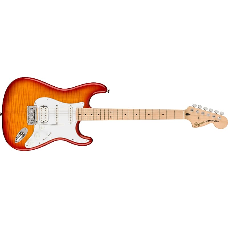 

Электрогитара Squier 0378152547 Affinity Series Stratocaster FMT HSS, Sienna Sunburst, Maple Fingerboard