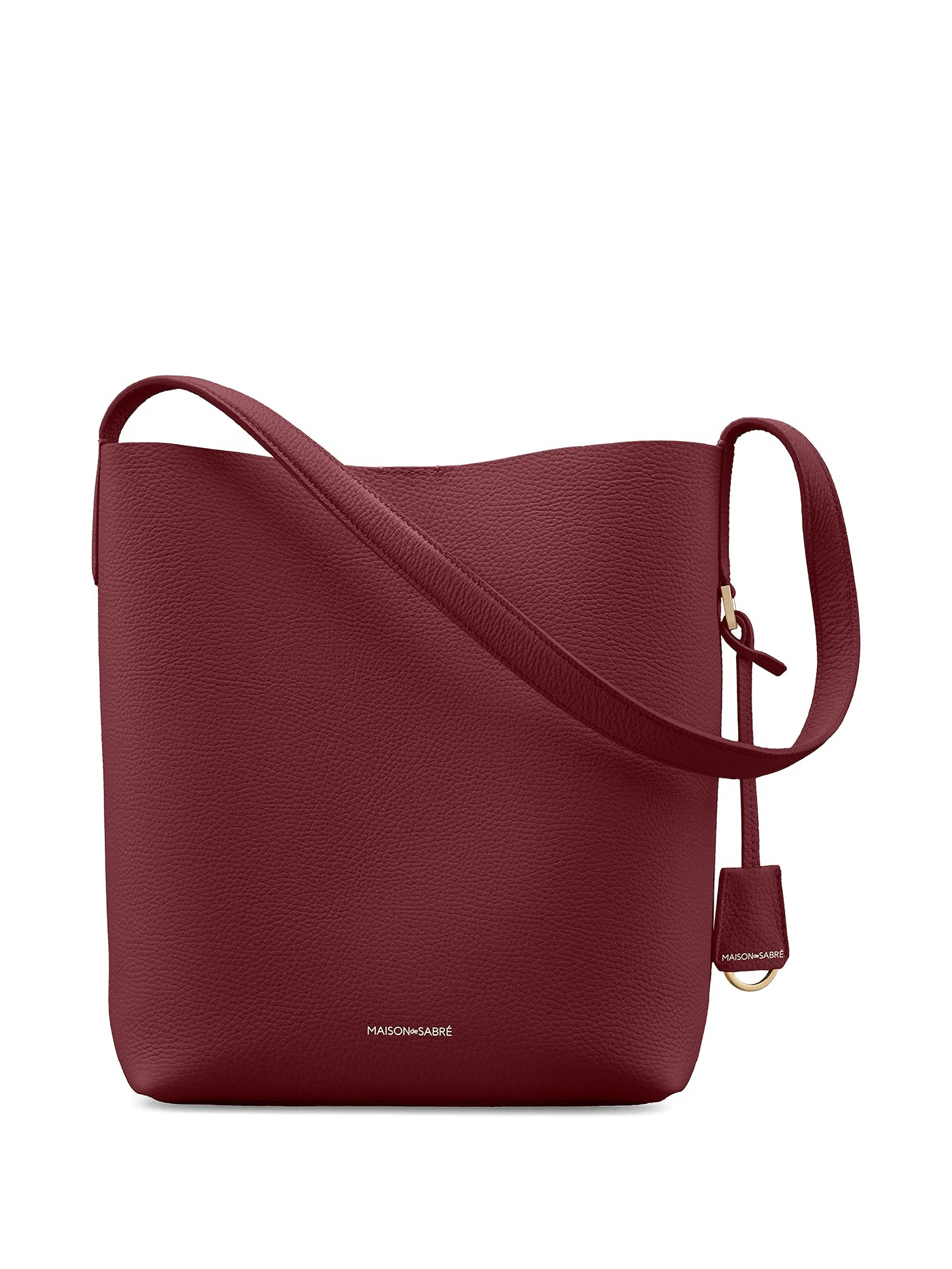 

Кожаная сумка-тоут Maison De Sabré, красный