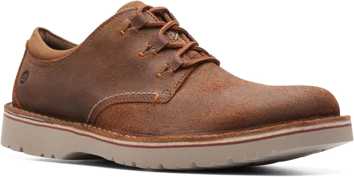 Мужские туфли Clarks Eastford LowOxford, Cola Suede — фото 2