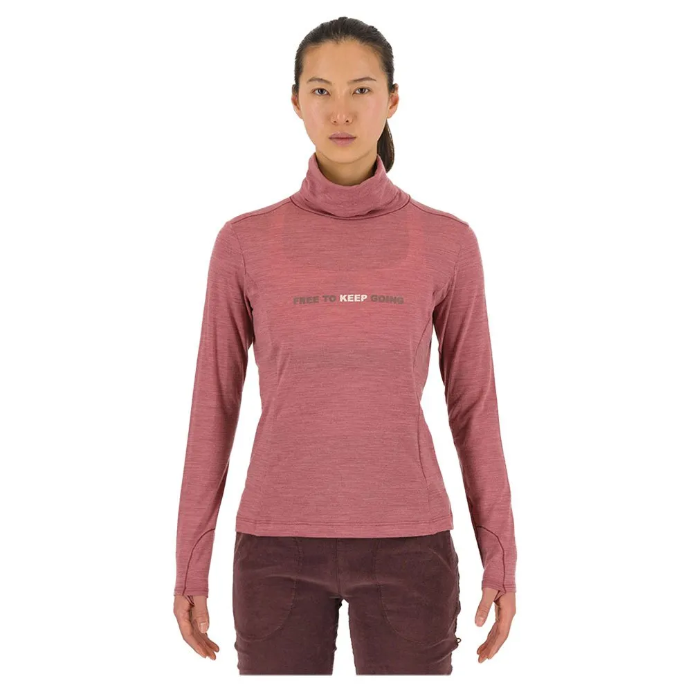 

Футболка Karpos Coppolo Merino long sleeve, розовый