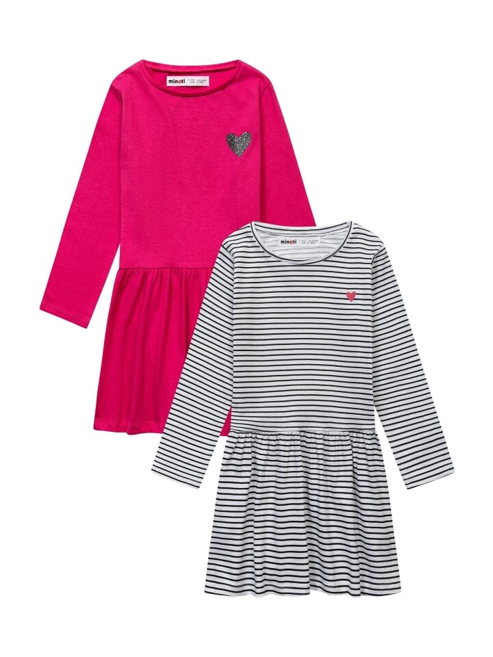 

Платье Minoti 2er-Set: Jerseykleid 12MDRESS 1, розовый