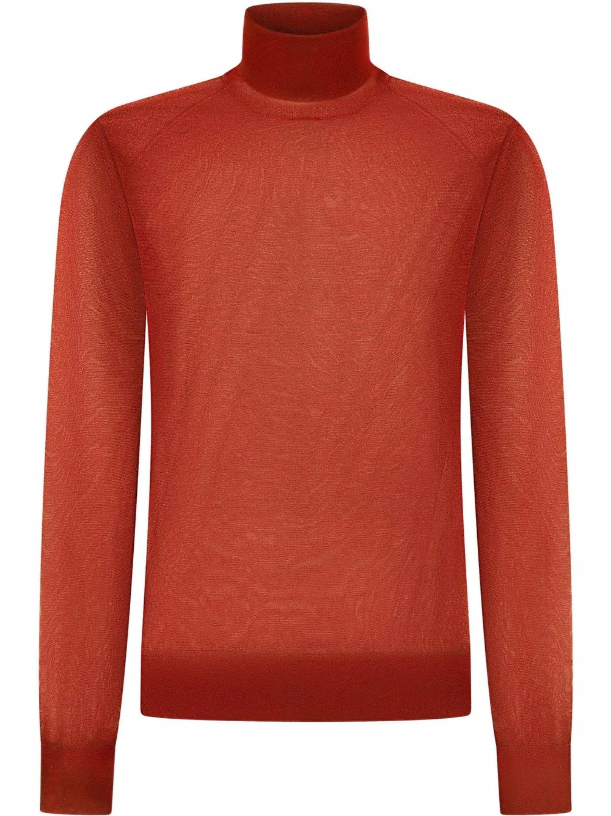 

Прозрачный топ с высоким воротником Dolce & Gabbana, красный