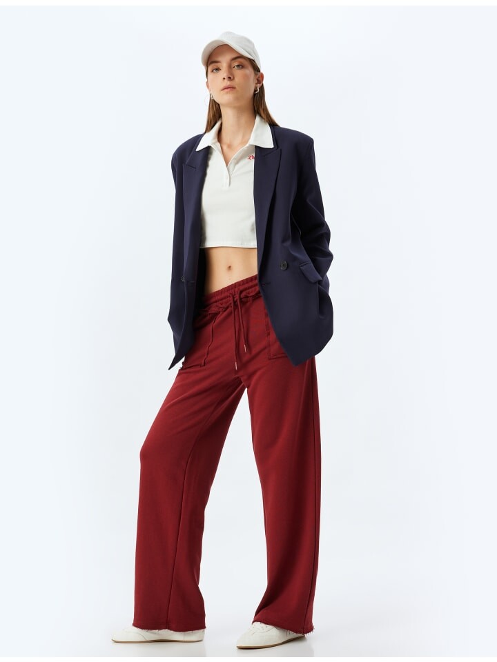 

Спортивные штаны KOTON Sweathose, цвет Bordo