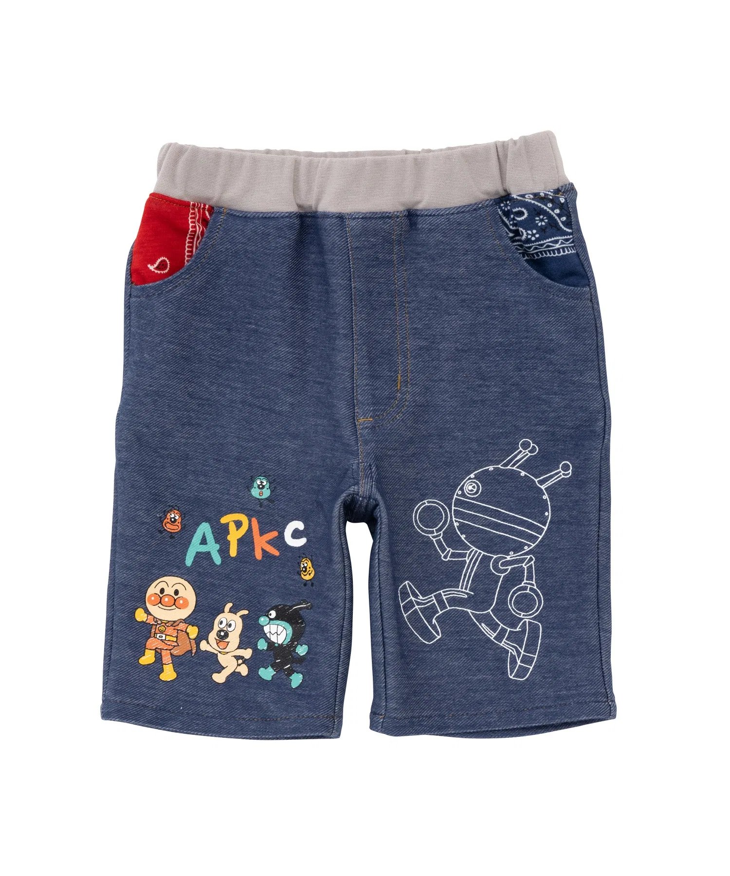 Детские брюки ANPANMAN KIDS COLLECTION с карманами и принтом — фото 2