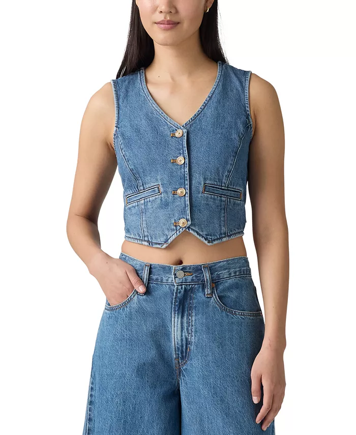 

Женский джинсовый жилет Amore Levi's, синий