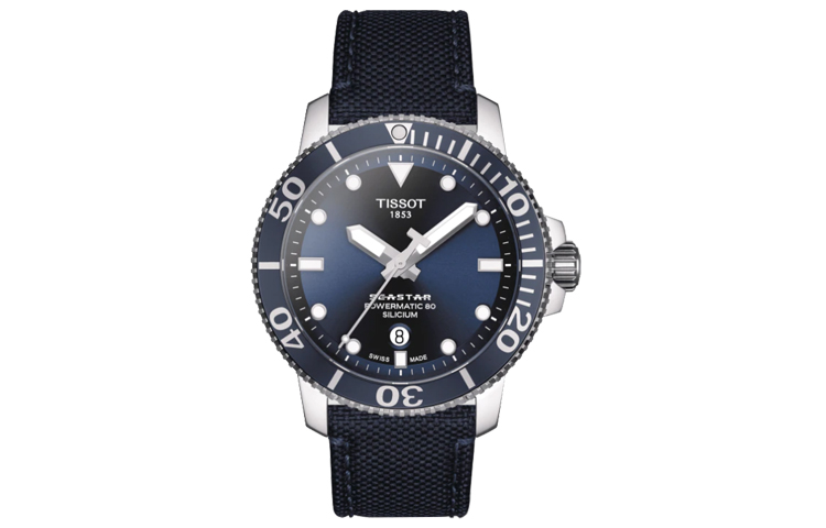 

TISSOT Часы Men's Starfish Collection Watch, Blue Dial