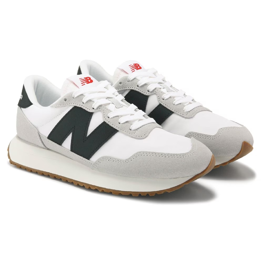 

Кроссовки 237 retro New Balance, white/black/gum
