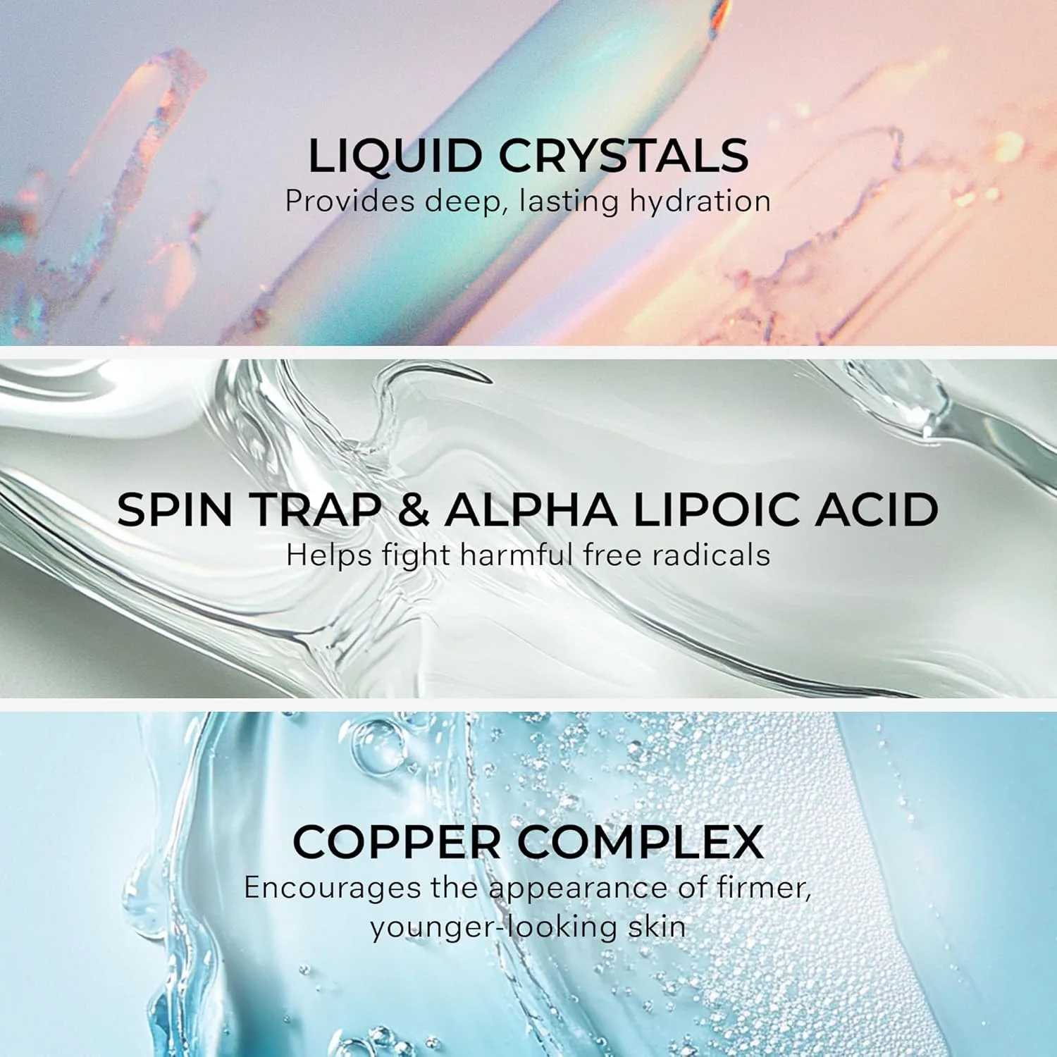 COSMEDIX Under Eye Serum Opti Crystal для темных кругов и отеков, лифтинг и уплотнение для морщин, осветление и увлажнение — фото 4