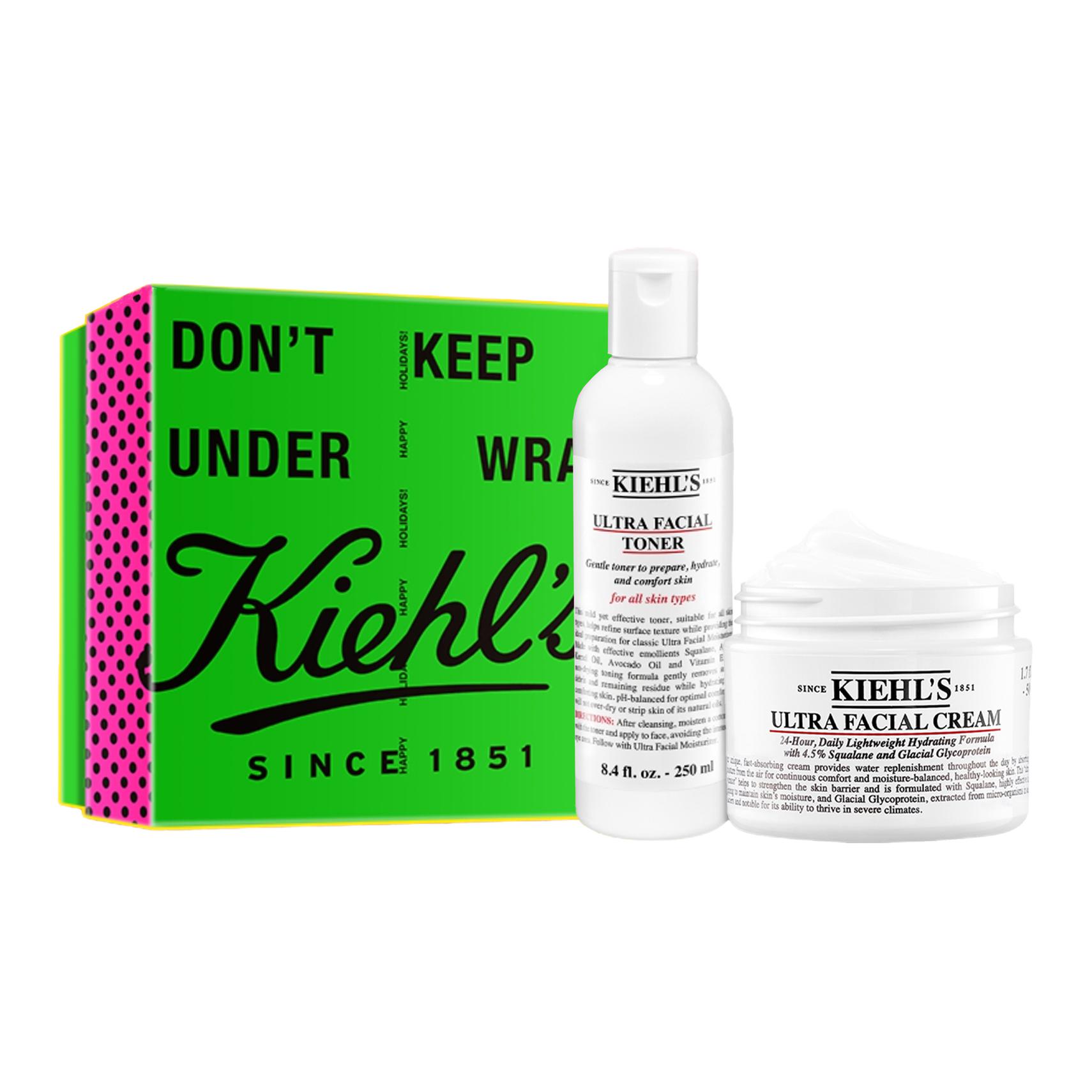 

Keyanshi 2024 рождественский лимитированный увлажняющий набор для ухода за кожей, увлажнение и гидратация 250мл+50мл Kiehl's