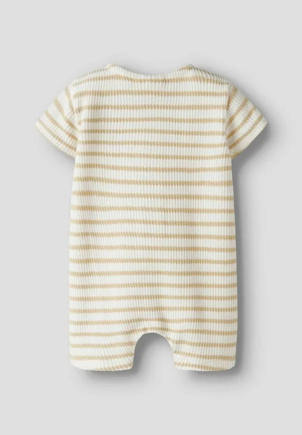 Комбинезон playsuit gestreifte jumpsuit Lil' Atelier, Coconut Milk — фото 2