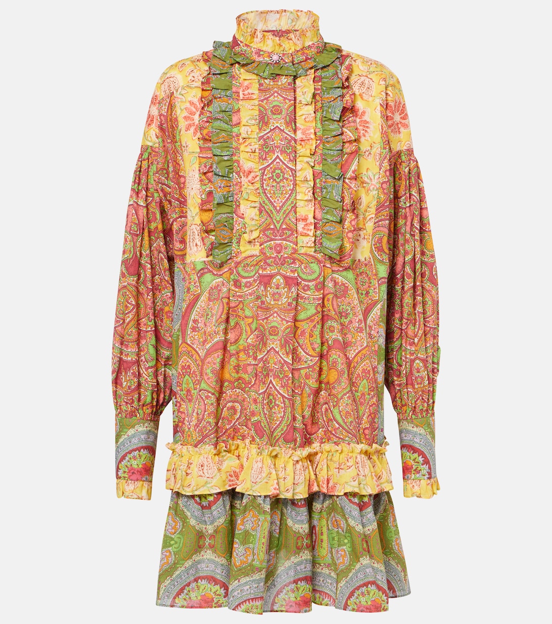 

Хлопковое мини-платье Voyage Imaginaire Valentino, разноцветный