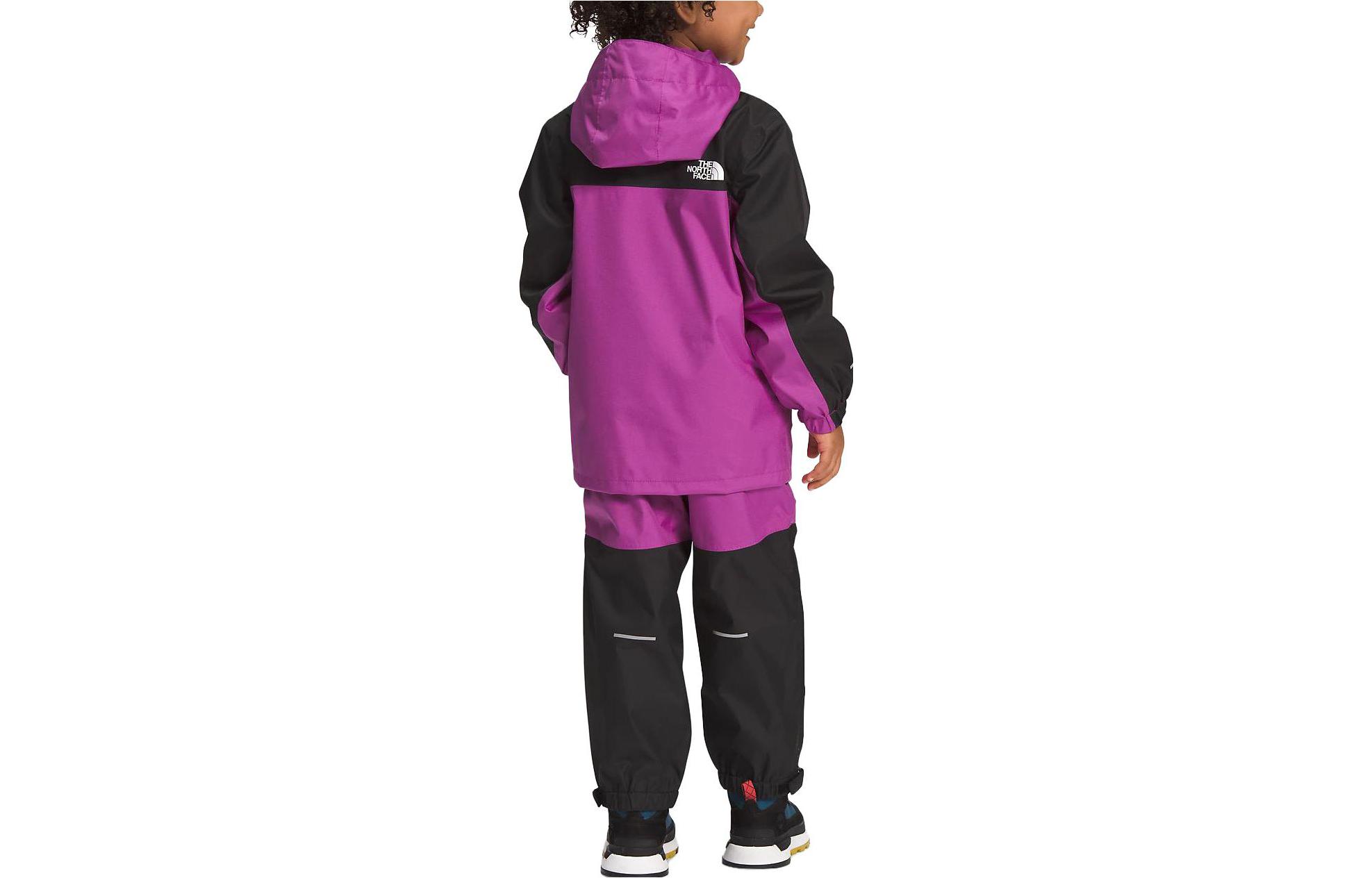 Ветровка черная фиолетовая детская THE NORTH FACE — фото 3