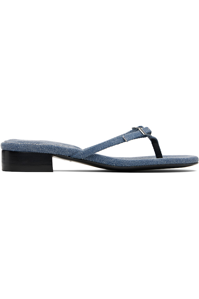 Микаловые сандалии Paloma Wool, синий